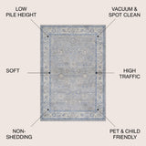 Modern Persian Vintage Moroccan Traditional  Area Rug