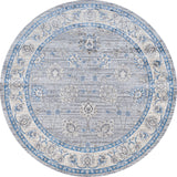 Modern Persian Vintage Moroccan Traditional Round Area Rug