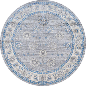 Modern Persian Vintage Moroccan Traditional Round Area Rug