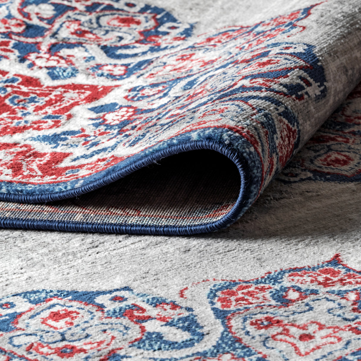 Modern Persian Vintage Moroccan Medallion Runner Rug