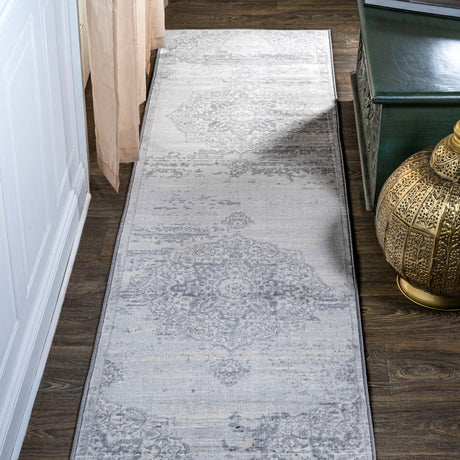 Modern-Persian-Vintage-Moroccan-Medallion-Runner-Rug-Runner-Rugs