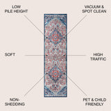 Modern Persian Vintage Runner Rug