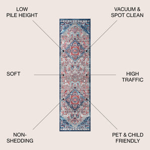 Modern Persian Vintage Runner Rug