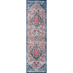 Modern Persian Vintage Runner Rug