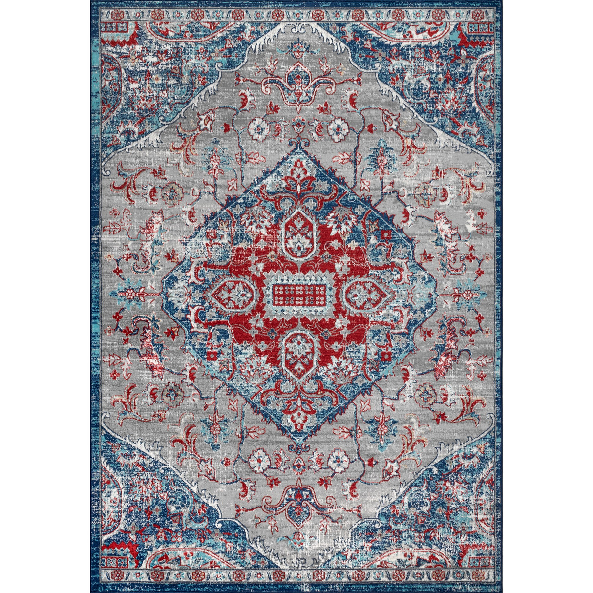 Modern Persian Vintage Area Rug