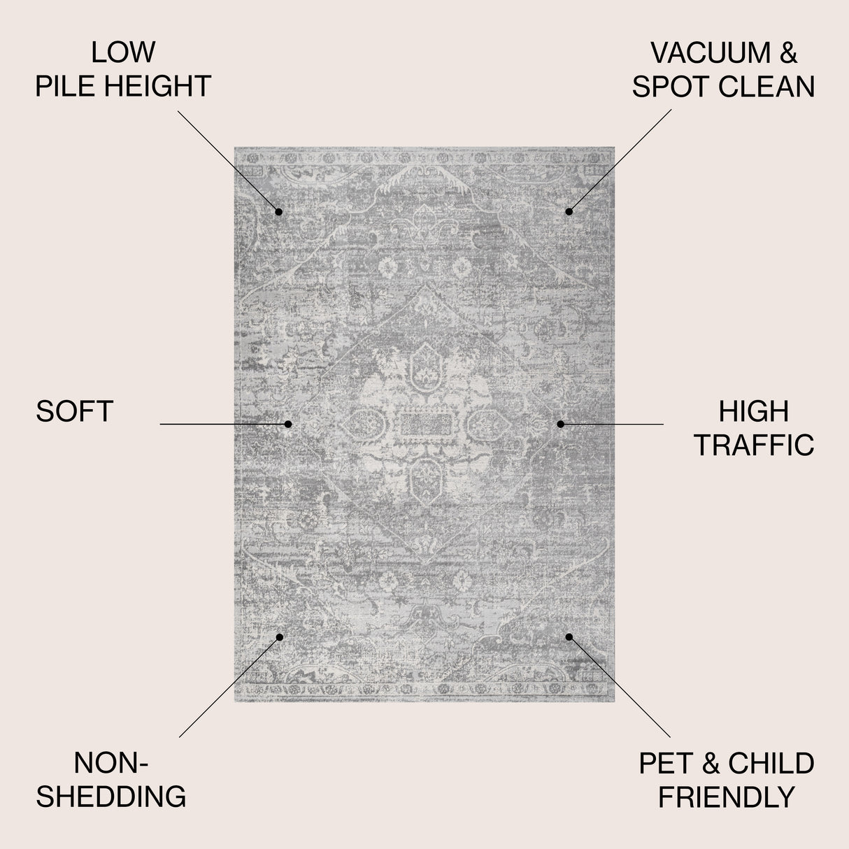Modern Persian Vintage Area Rug