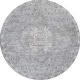 Modern Persian Vintage Round Area Rug