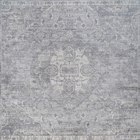 Modern Persian Vintage Square Area Rug