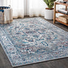 Modern Vintage Medallion Area Rug
