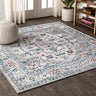Modern Vintage Medallion Square Area Rug