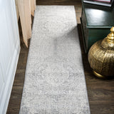 Modern-Vintage-Medallion-Runner-Rug-Runner-Rugs