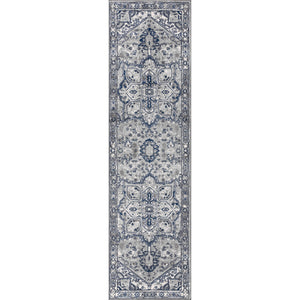 Persian Vintage Medallion Runner Rug