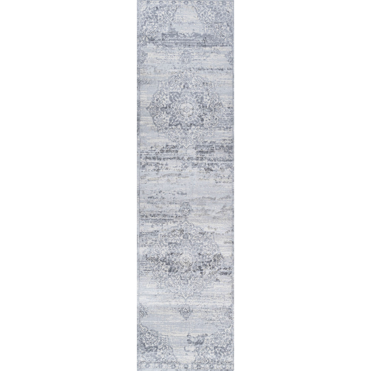 Persian Vintage Medallion Runner Rug