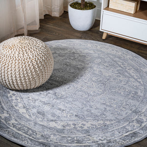 Persian-Vintage-Medallion-Round-Area-Rug-Area-Rugs