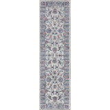 Gray Modern Persian Vintage Runner Rug