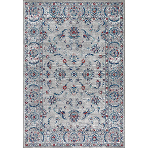 Gray Modern Persian Vintage  Area Rug