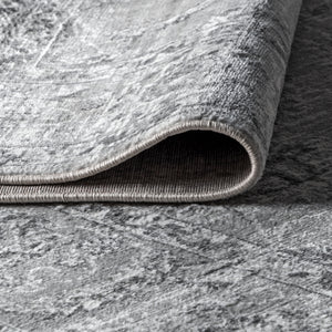 Gray Modern Persian Vintage Runner Rug