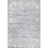 Gray Modern Persian Vintage  Area Rug