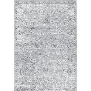 Gray Modern Persian Vintage  Area Rug