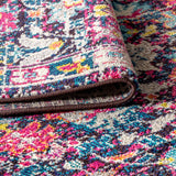 Modern Persian Boho Floral Area Rug