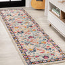 Beige-Modern-Persian-Boho-Floral-Runner-Rug-Runner-Rugs