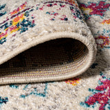 Modern Persian Boho Floral Area Rug