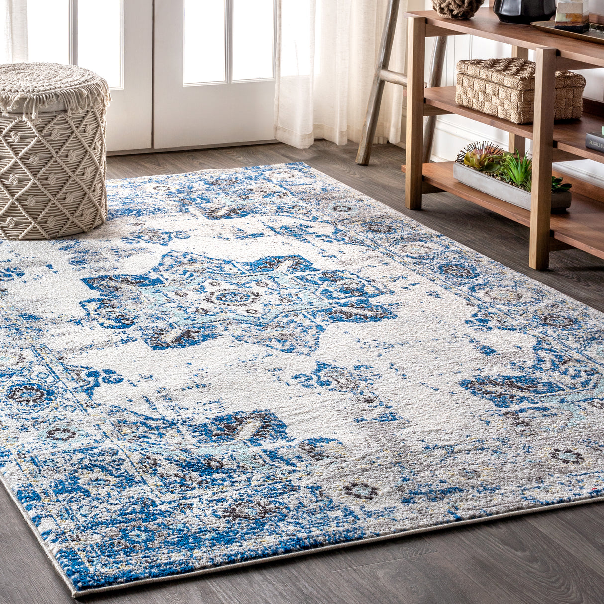 Modern-Persian-Boho-Vintage-Medallion-Area-Rug-Area-Rugs