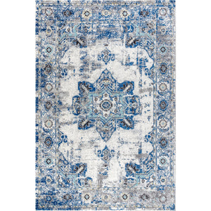 Modern Persian Boho Vintage Medallion Area Rug