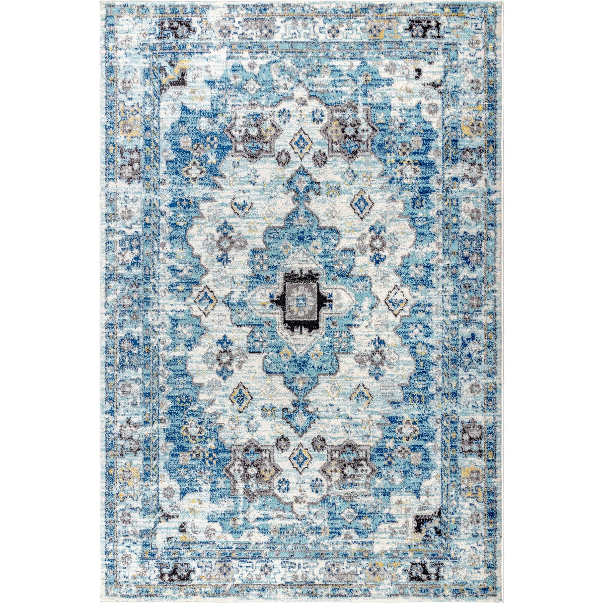 Modern Persian Boho Vintage Area Rug