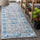 Gray-Modern-Persian-Boho-Floral-Runner-Rug-Runner-Rugs