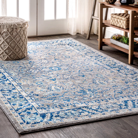 Gray-Modern-Persian-Boho-Floral-Area-Rug-Area-Rugs