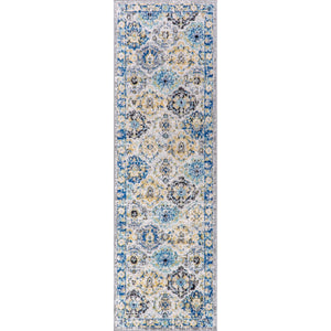 Modern Persian Boho Vintage Trellis Runner Rug