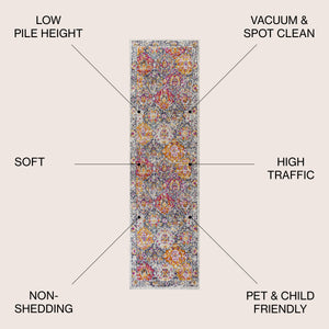 Persian Boho Vintage Runner Rug
