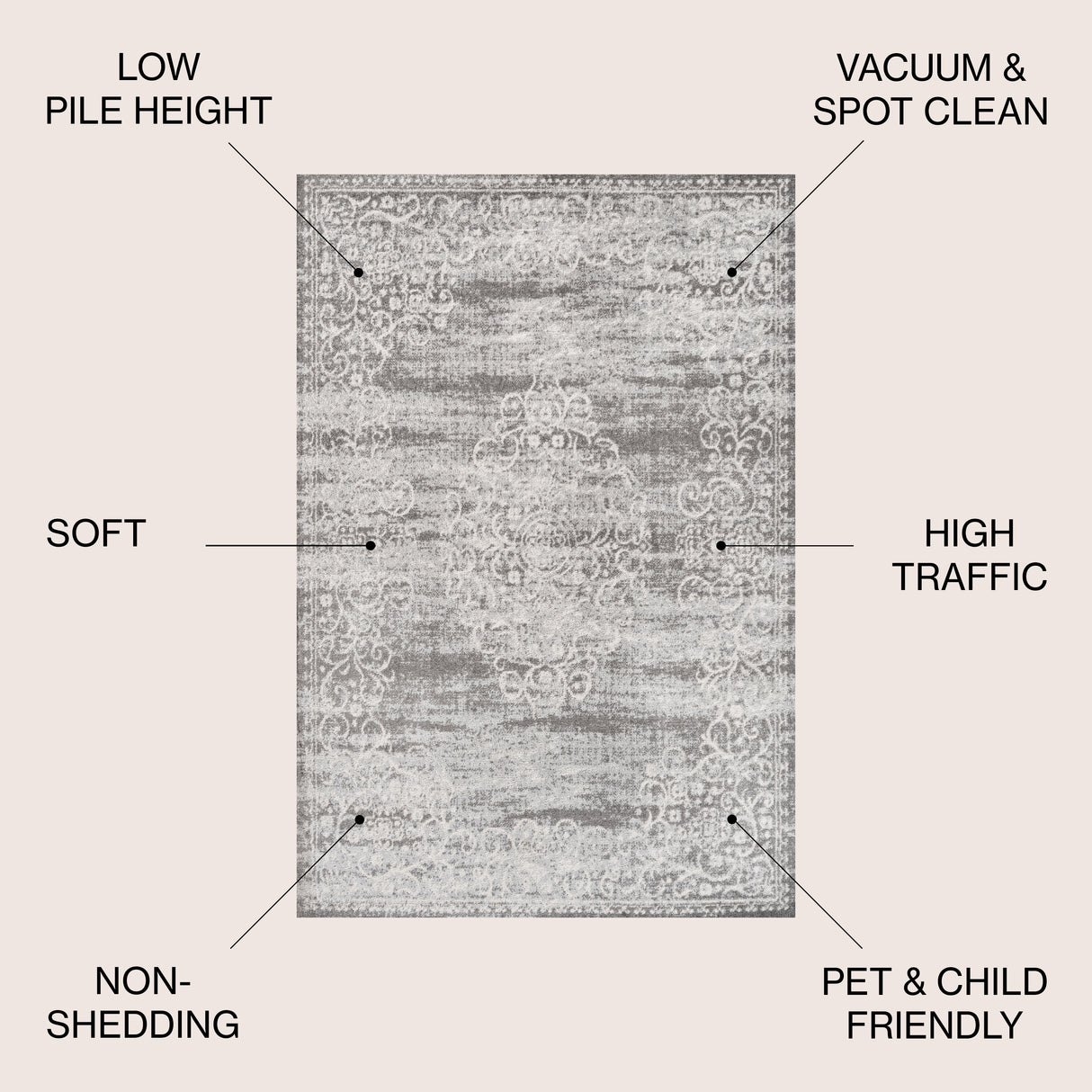 Minori Filigree Area Rug