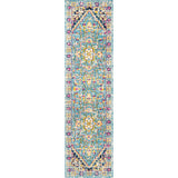 Brooklyn Geometric Medallion Runner Rug