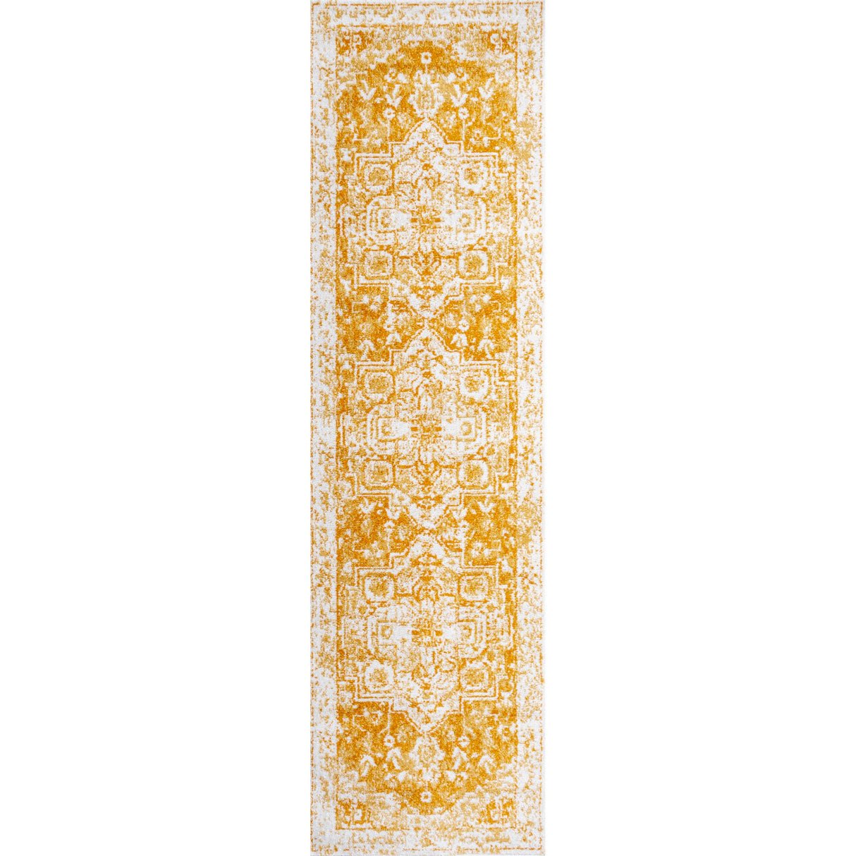 Audrey Bohemian Ornate Medallion Runner Rug