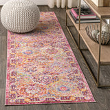 Flori-Bohemian-Medallion-Deep-Runner-Rug-Runner-Rugs