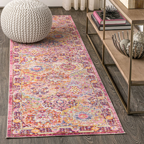 Flori-Bohemian-Medallion-Deep-Runner-Rug-Runner-Rugs