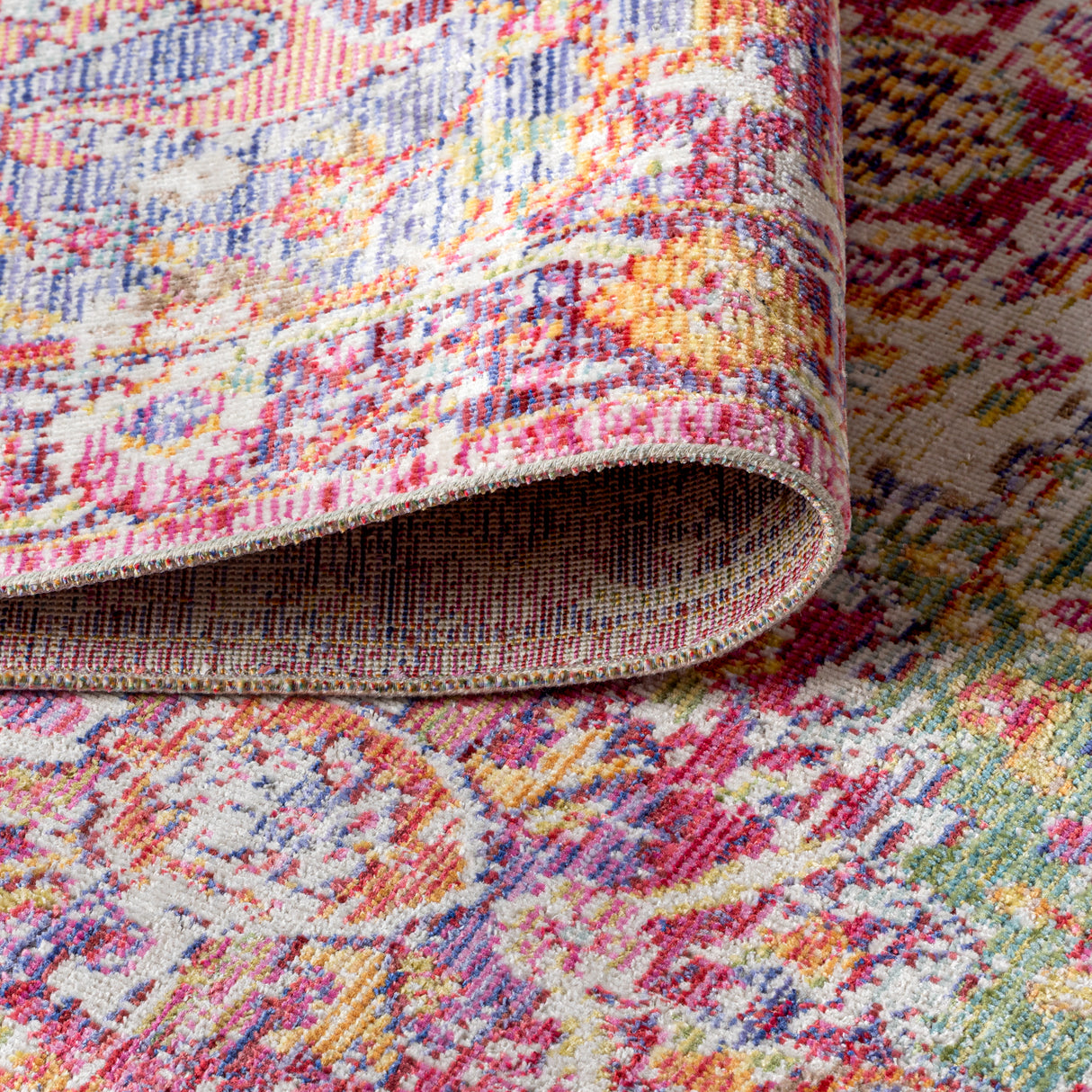 Flori Bohemian Medallion Deep Runner Rug