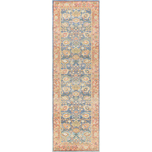 Alba Modern Faded Peshawar Runner Rug