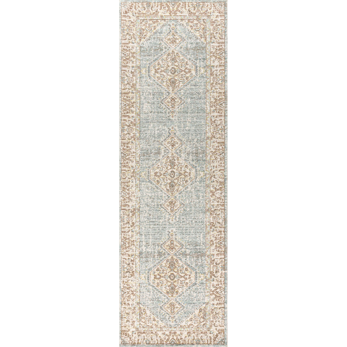 Lila Modern Tribal Medallion Runner Rug
