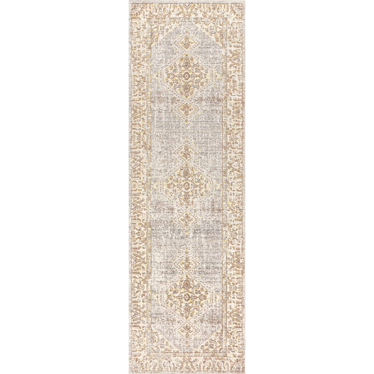 Lila Modern Tribal Medallion Runner Rug