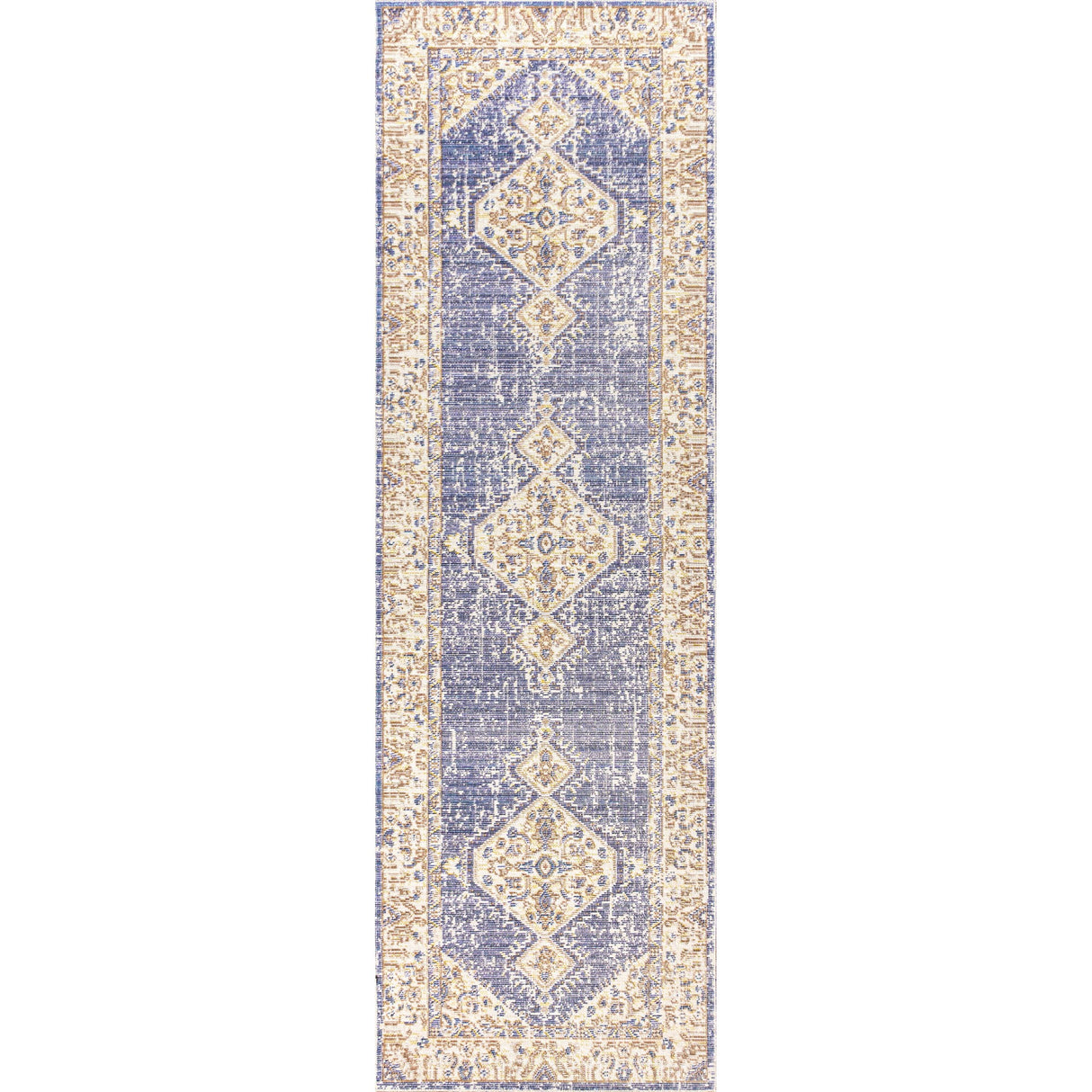 Lila Modern Tribal Medallion Runner Rug