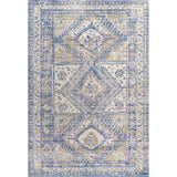 Darija Ornate Geometric Medallion Area Rug