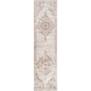 Alhambra Ornate Medallion Modern Runner Rug