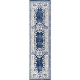 Rosalia Cottage Medallion Runner Rug