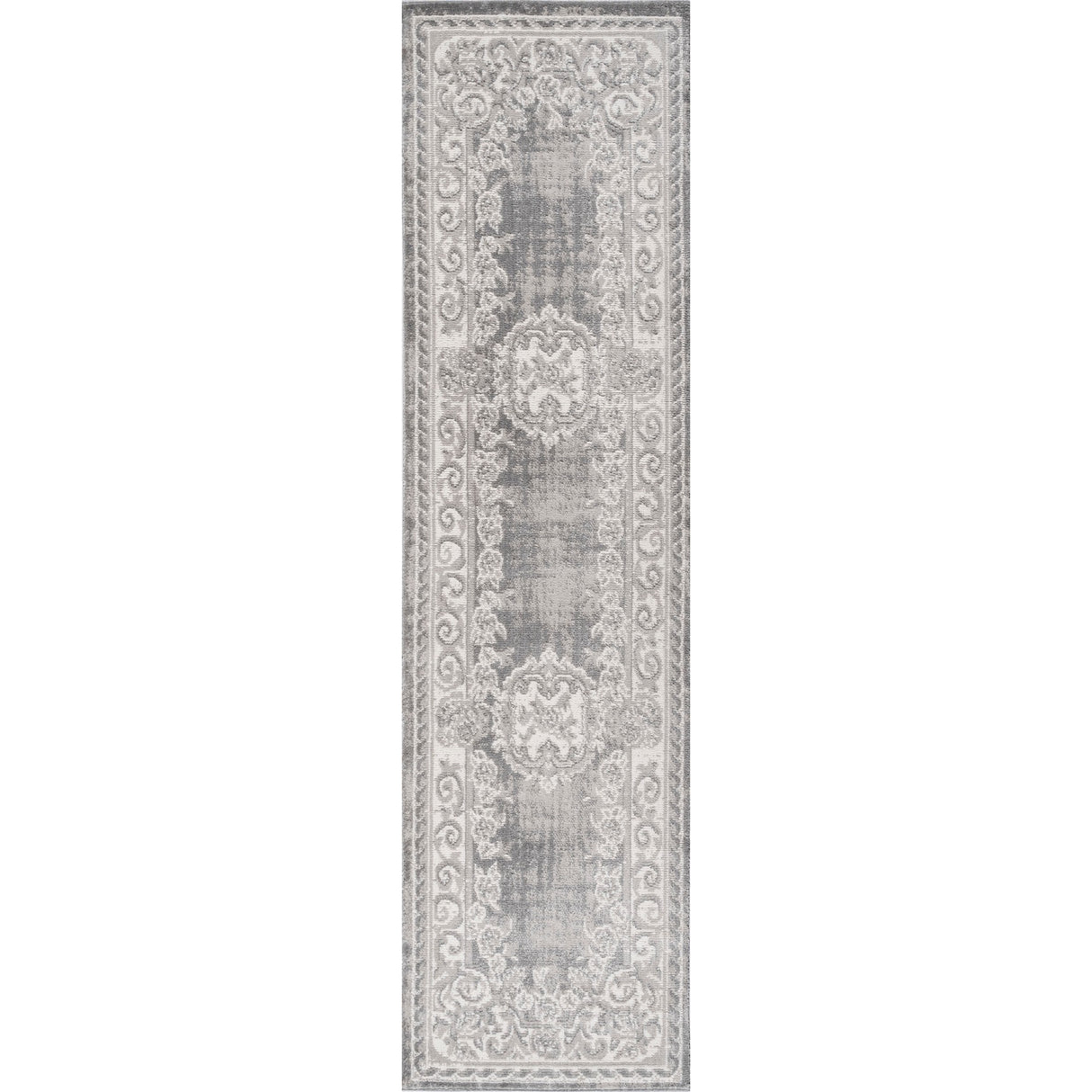 Rosalia Cottage Medallion Runner Rug