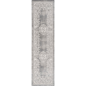 Rosalia Cottage Medallion Runner Rug
