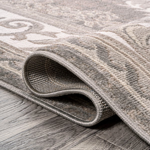 Rosalia Cottage Medallion Vintage Area Rug