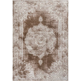 Rosalia Cottage Medallion Plush Area Rug